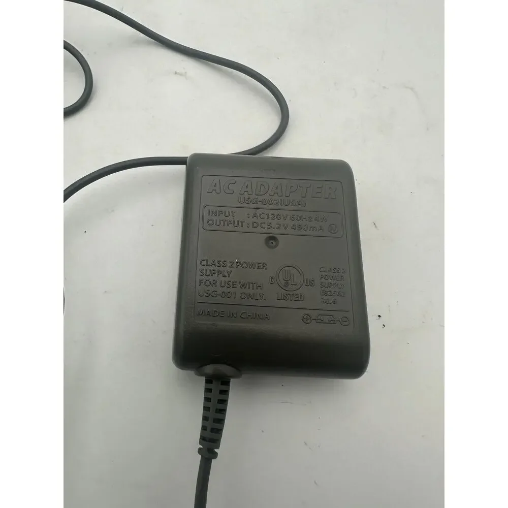 Lot Of 2- Official Nintendo USG-002 DS Lite Wall Power Charger AC Adapter OEM